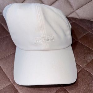 Off white Lululemon hat